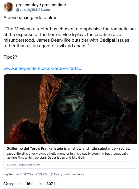 é frankenstein ou não?